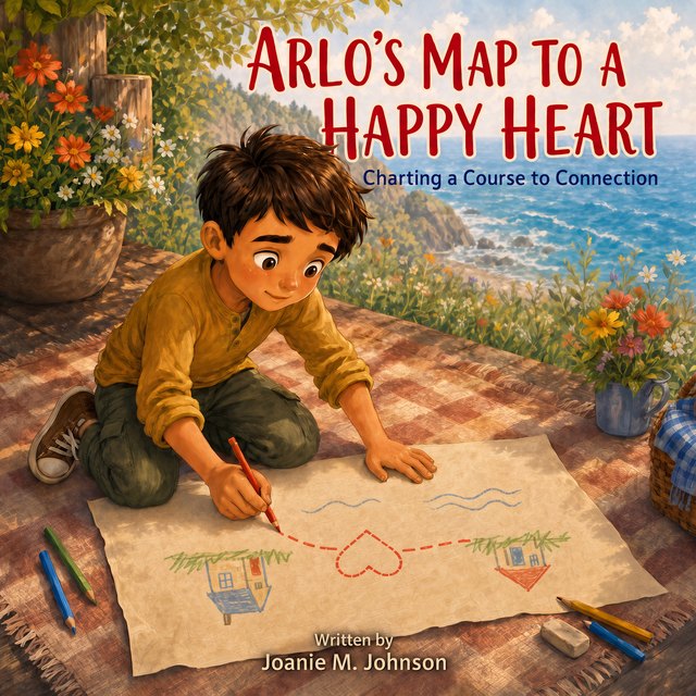 Cover of Arlo&rsquo;s Map to a Happy Heart: Charting a Course to Connection